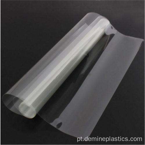 Filme plástico transparente de policarbonato termoplástico 0,5 mm
